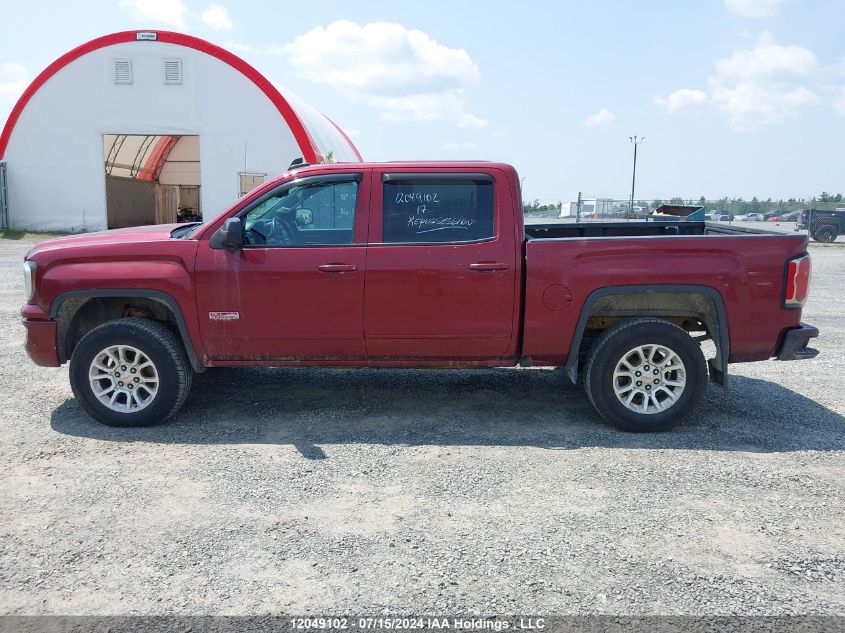 2017 GMC Sierra K1500 Slt VIN: 3GTU2NEC6HG110585 Lot: 12049102