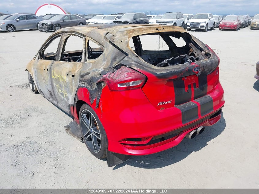 Vin: 1fadp3l91gl400480, lot: 2395624, ford focus st st 20163