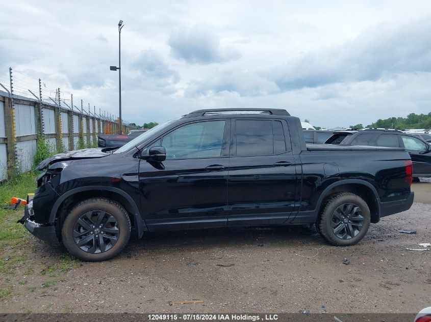 2023 Honda Ridgeline Sport VIN: 5FPYK3F10PB502833 Lot: 12049115