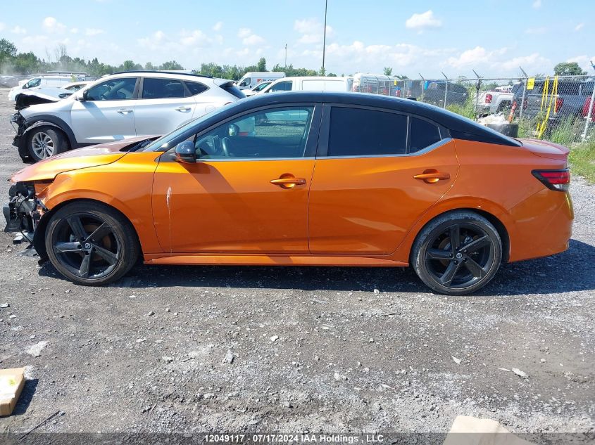 2022 Nissan Sentra VIN: 3N1AB8DV5NY283871 Lot: 12049117