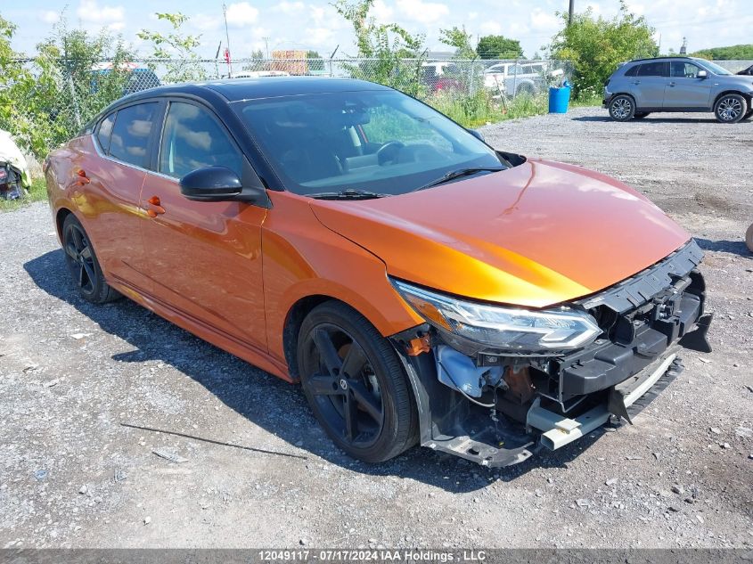 2022 Nissan Sentra VIN: 3N1AB8DV5NY283871 Lot: 12049117