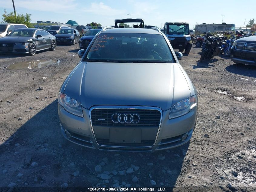 2006 Audi A4 VIN: WAUKF78E46A237400 Lot: 12049118