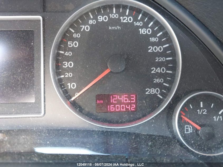 2006 Audi A4 VIN: WAUKF78E46A237400 Lot: 12049118