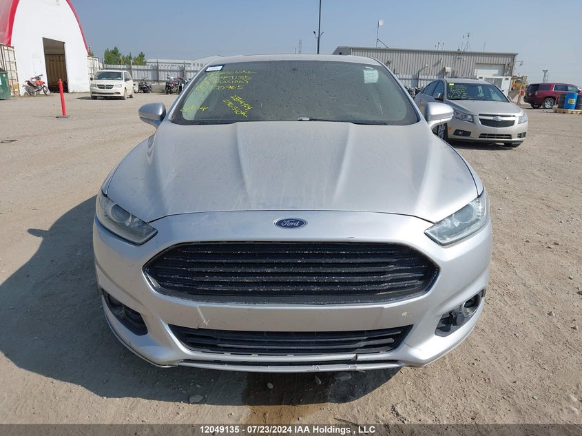 2013 Ford Fusion Se VIN: 3FA6P0HR0DR100765 Lot: 12049135