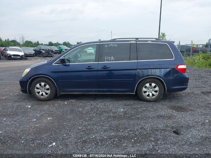 2007 Honda Odyssey Ex VIN: 5FNRL38437B504805 Lot: 12049136