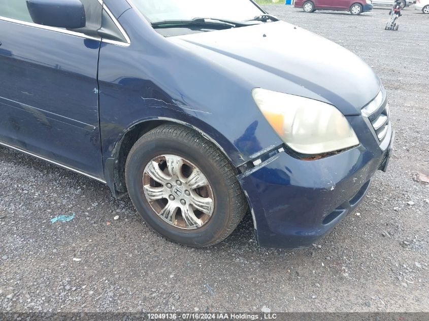 2007 Honda Odyssey Ex VIN: 5FNRL38437B504805 Lot: 12049136