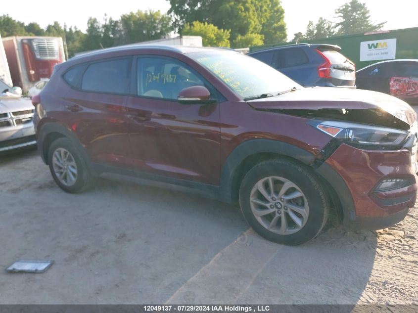 2016 Hyundai Tucson Limited/Sport And Eco/Se VIN: KM8J3CA42GU065932 Lot: 12049137