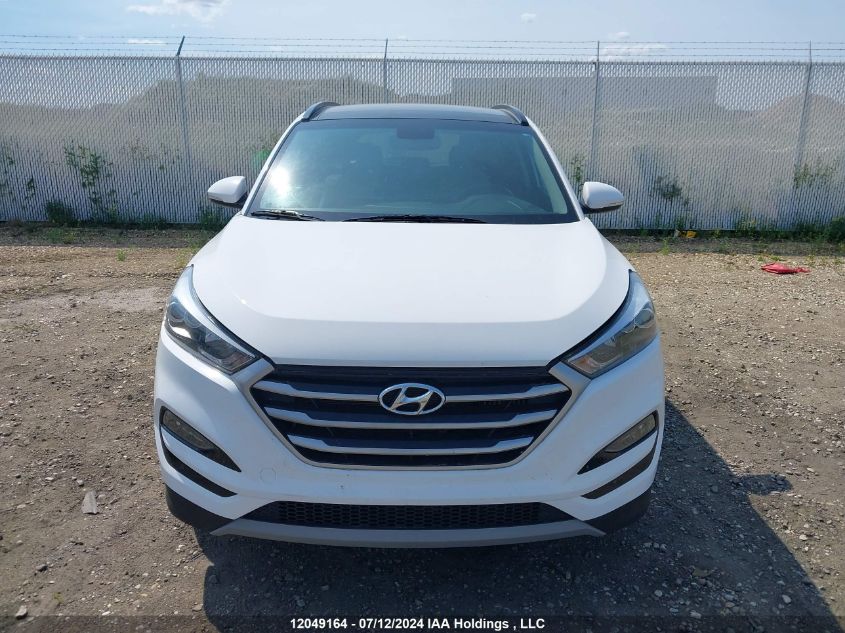 2017 Hyundai Tucson Limited/Sport And Eco/Se VIN: KM8J3CA2XHU544499 Lot: 12049164