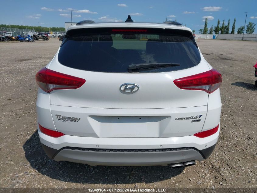 2017 Hyundai Tucson Limited/Sport And Eco/Se VIN: KM8J3CA2XHU544499 Lot: 12049164