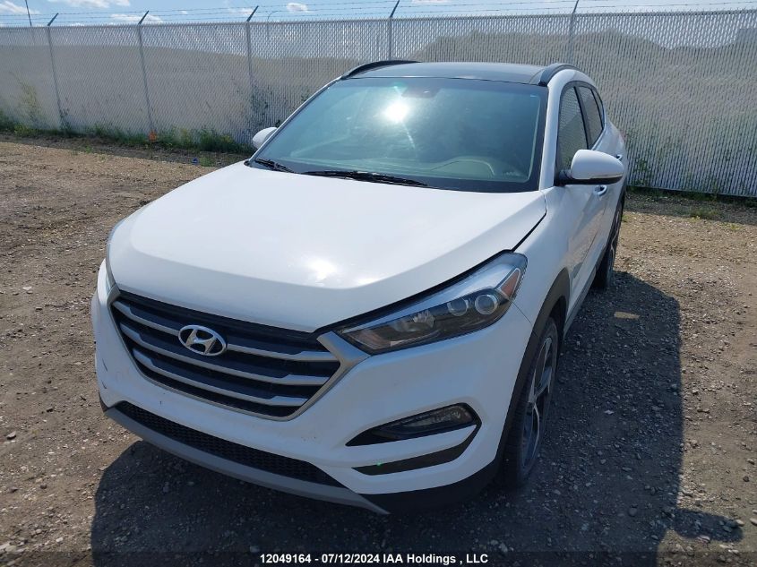 2017 Hyundai Tucson Limited/Sport And Eco/Se VIN: KM8J3CA2XHU544499 Lot: 12049164