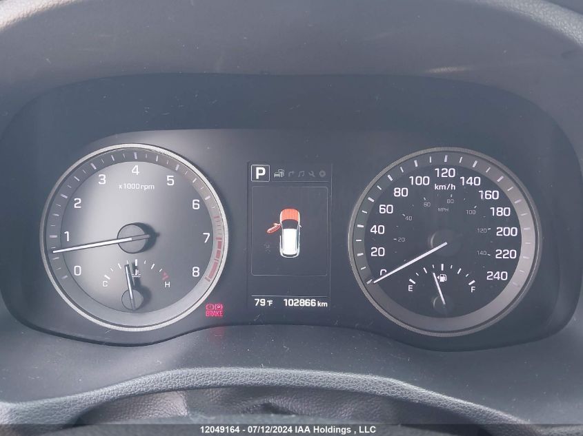 2017 Hyundai Tucson Limited/Sport And Eco/Se VIN: KM8J3CA2XHU544499 Lot: 12049164