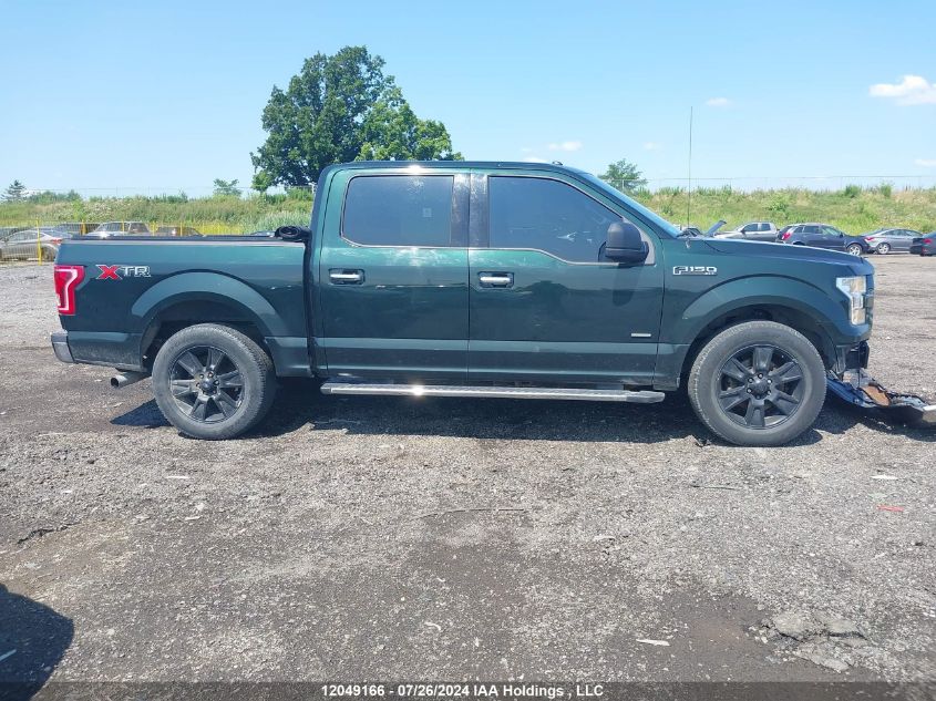 2016 Ford F150 Supercrew VIN: 1FTEW1CG4GFC20543 Lot: 12049166