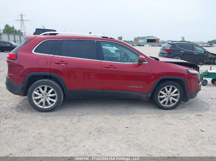 2014 Jeep Cherokee Limited VIN: 1C4PJLDB5EW301800 Lot: 12049180