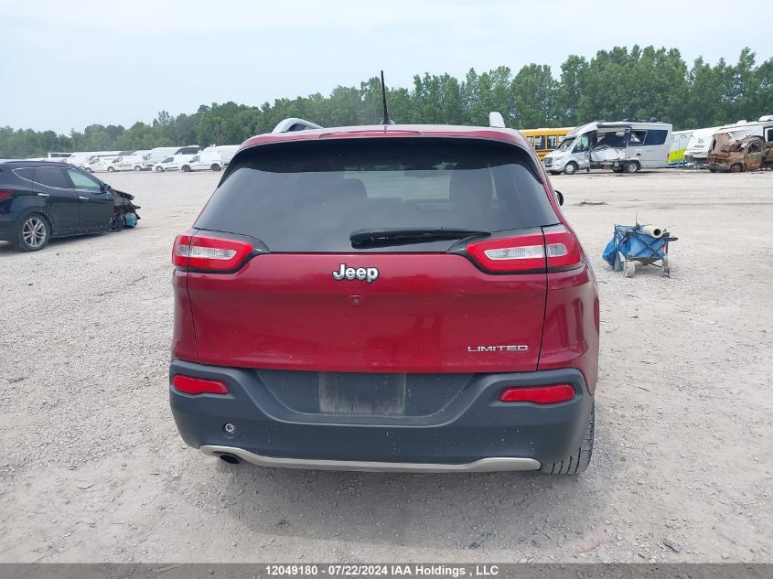 2014 Jeep Cherokee Limited VIN: 1C4PJLDB5EW301800 Lot: 12049180