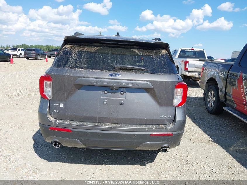 2021 Ford Explorer Xlt VIN: 1FMSK8DH8MGA73949 Lot: 12049193
