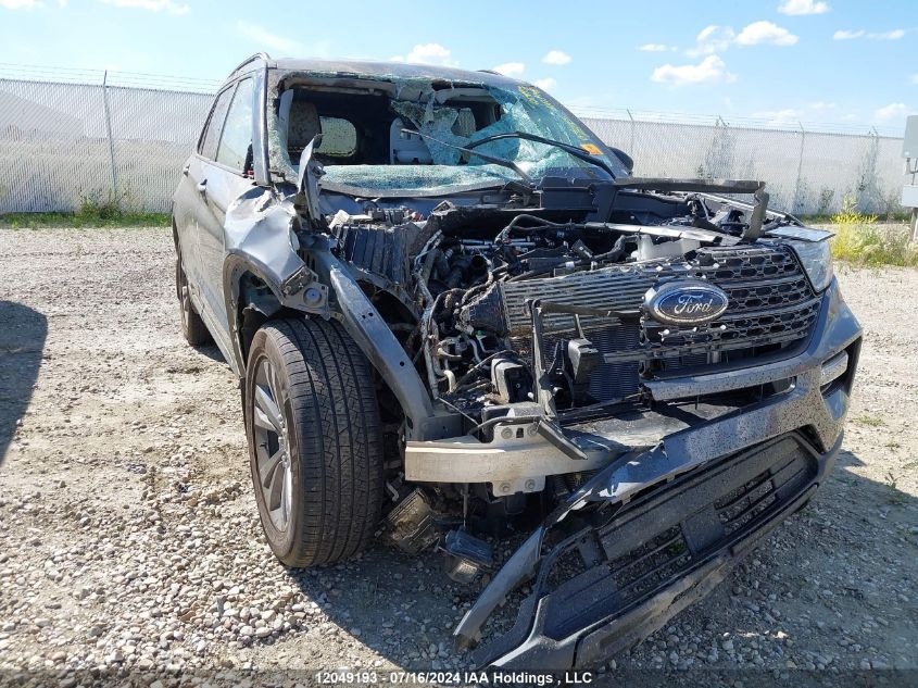 2021 Ford Explorer Xlt VIN: 1FMSK8DH8MGA73949 Lot: 12049193