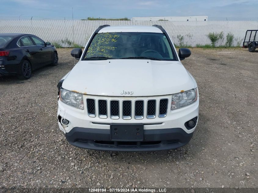 2013 Jeep Compass VIN: 1C4NJDAB4DD259194 Lot: 12049194