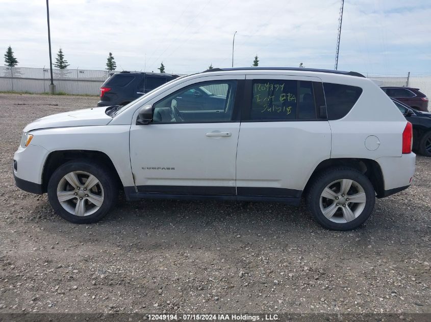 2013 Jeep Compass VIN: 1C4NJDAB4DD259194 Lot: 12049194