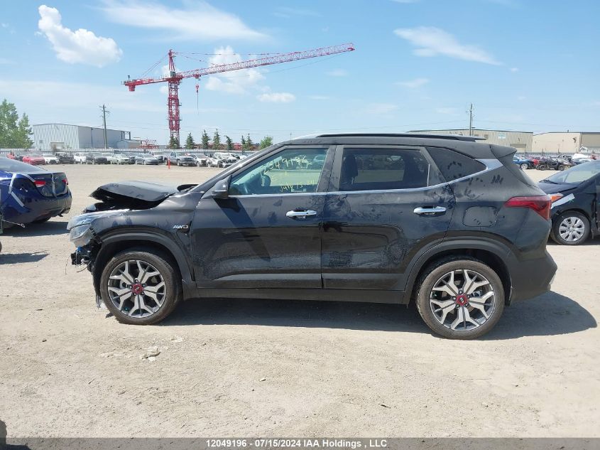 2021 Kia Seltos VIN: KNDETCA25M7201405 Lot: 12049196