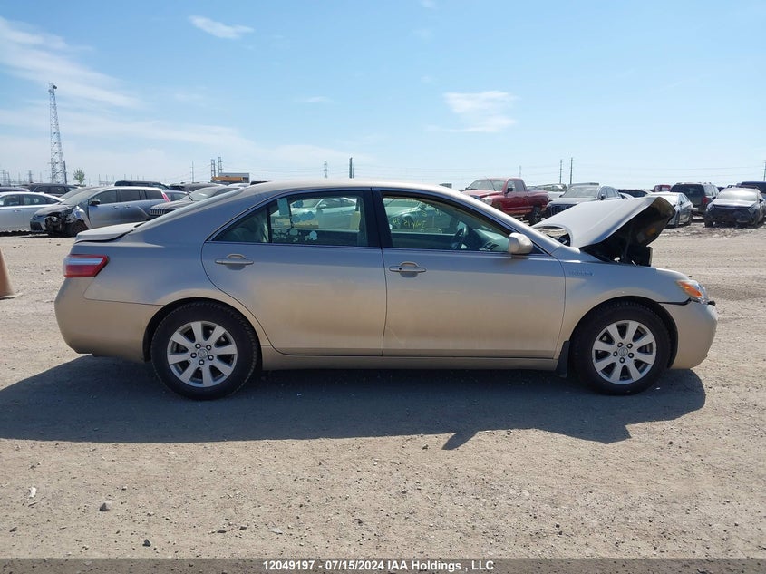 2007 Toyota Camry Hybrid VIN: JTNBB46K173027019 Lot: 12049197