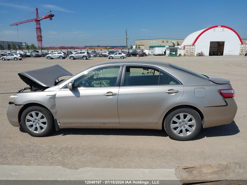2007 Toyota Camry Hybrid VIN: JTNBB46K173027019 Lot: 12049197