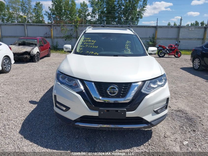 2019 Nissan Rogue VIN: 5N1AT2MV4KC775301 Lot: 12049198