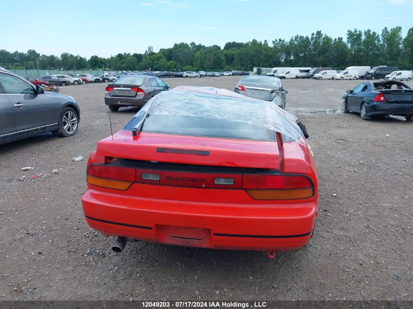 1990 Nissan 240Sx VIN: JN1HS36S9LW116891 Lot: 12049203