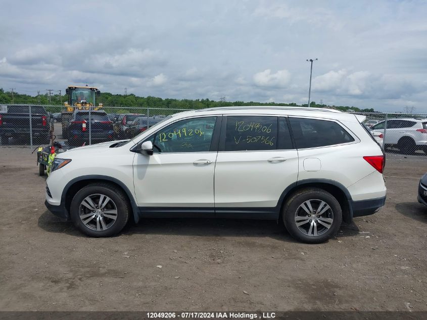 2017 Honda Pilot VIN: 5FNYF6H38HB507566 Lot: 12049206