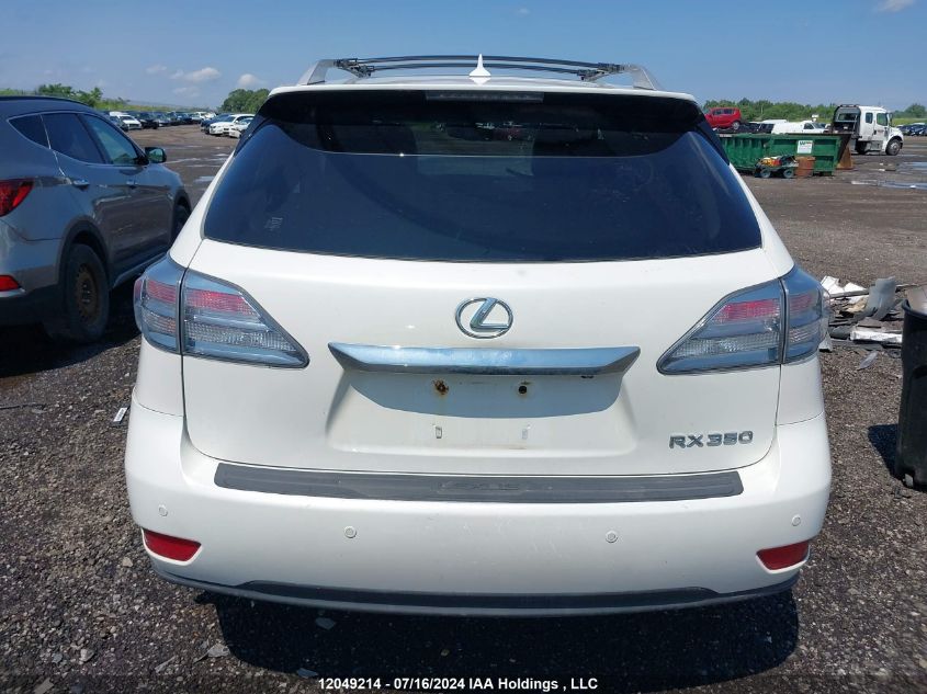 2012 Lexus Rx 350 VIN: JTJBK1BAXC2448380 Lot: 12049214