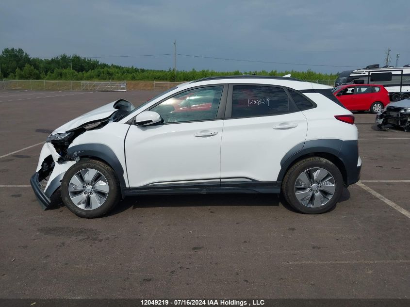 2021 Hyundai Kona Sel VIN: KM8K23AGXMU129129 Lot: 12049219