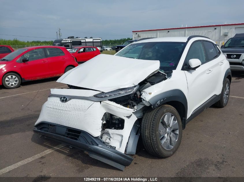 2021 Hyundai Kona Sel VIN: KM8K23AGXMU129129 Lot: 12049219