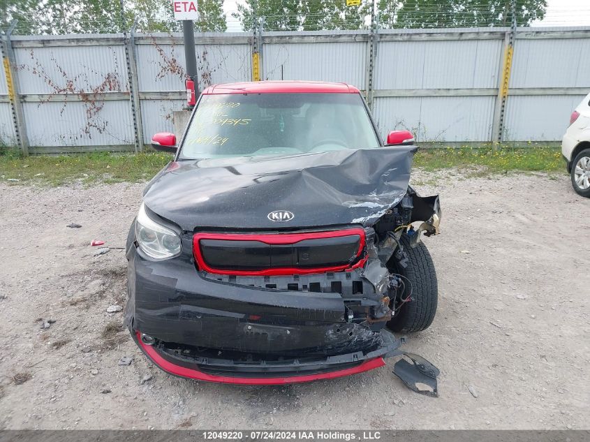 2016 Kia Soul Ev VIN: KNDJX3AE1G7004345 Lot: 12049220