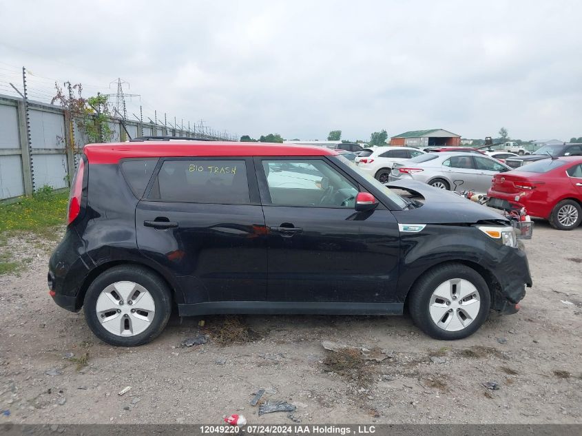 2016 Kia Soul Ev VIN: KNDJX3AE1G7004345 Lot: 12049220