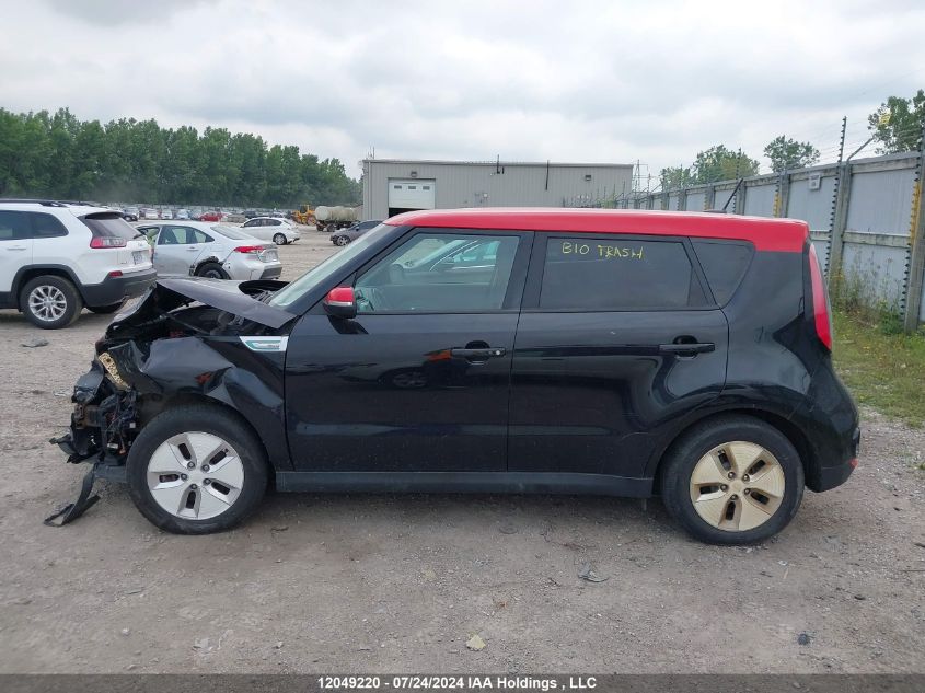 2016 Kia Soul Ev VIN: KNDJX3AE1G7004345 Lot: 12049220
