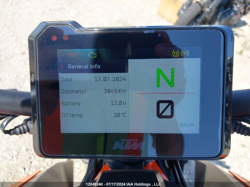 2023 Ktm 1290 Super Duke R VIN: VBKV39403PM966159 Lot: 12049240