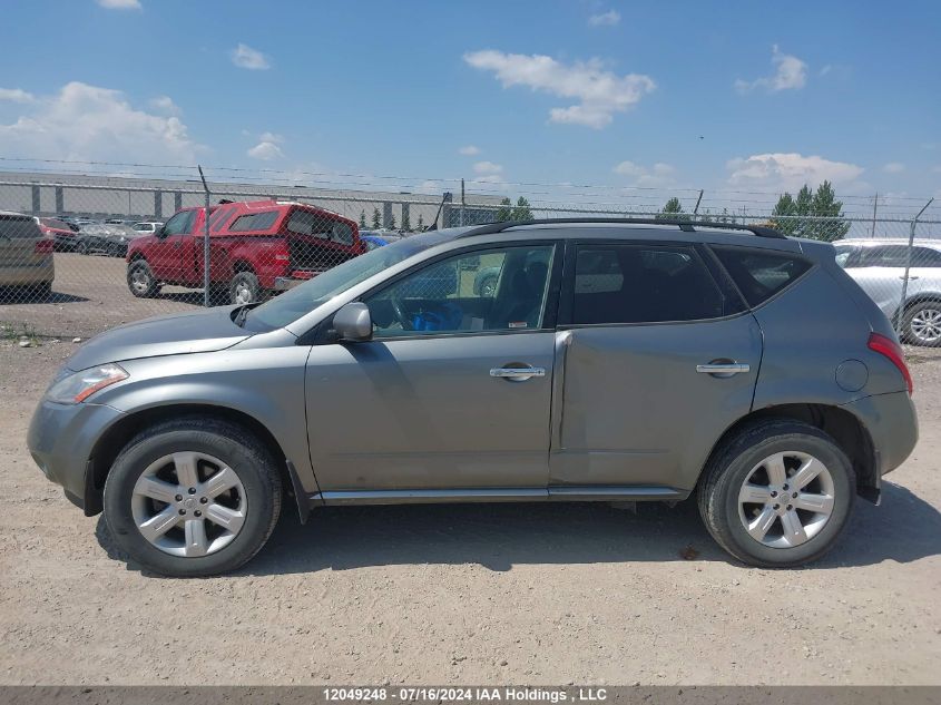 JN8AZ08W16W505977 2006 Nissan Murano Sl/Se/S