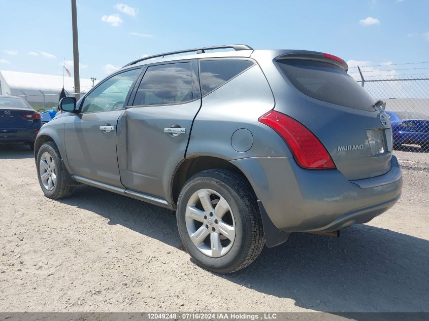 2006 Nissan Murano Sl/Se/S VIN: JN8AZ08W16W505977 Lot: 12049248