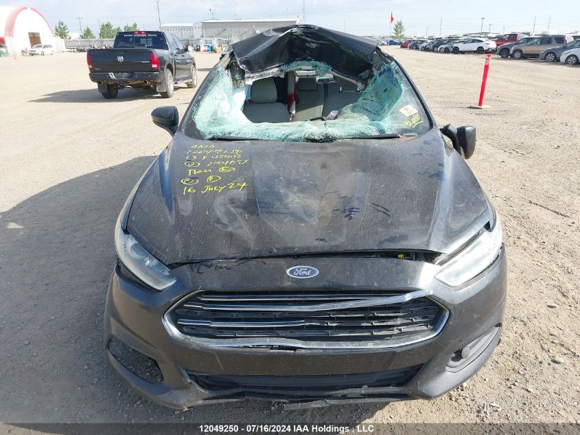 2013 Ford Fusion S VIN: 3FA6P0G72DR294053 Lot: 12049250