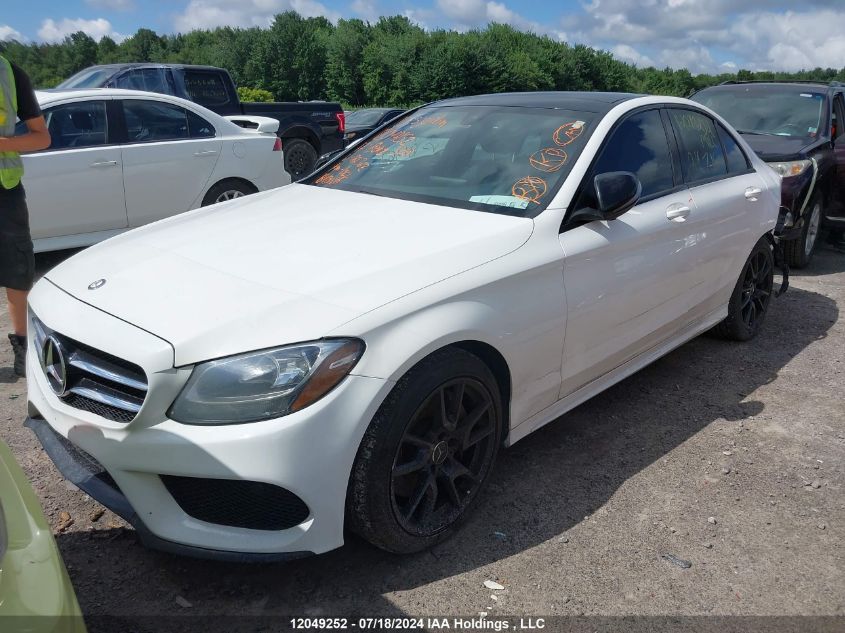 2017 Mercedes-Benz C 300 4Matic VIN: 55SWF4KB9HU187362 Lot: 12049252