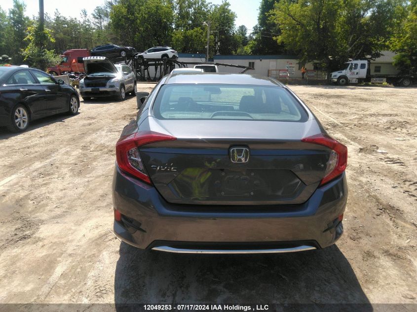 2020 Honda Civic VIN: 2HGFC2F74LH016415 Lot: 12049253