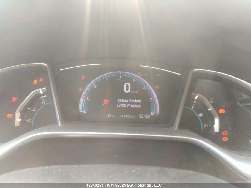 2020 Honda Civic VIN: 2HGFC2F74LH016415 Lot: 12049253