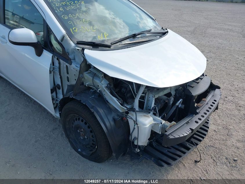 2014 Nissan Versa Note VIN: 3N1CE2CP3EL434431 Lot: 12049257