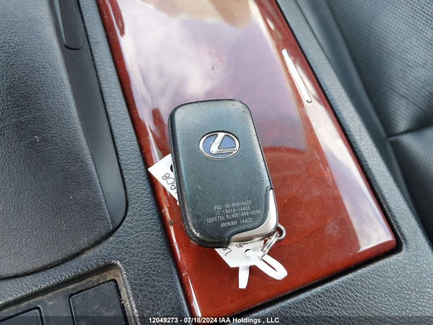 2012 Lexus Rx 450H VIN: JTJBC1BA7C2430495 Lot: 12049273