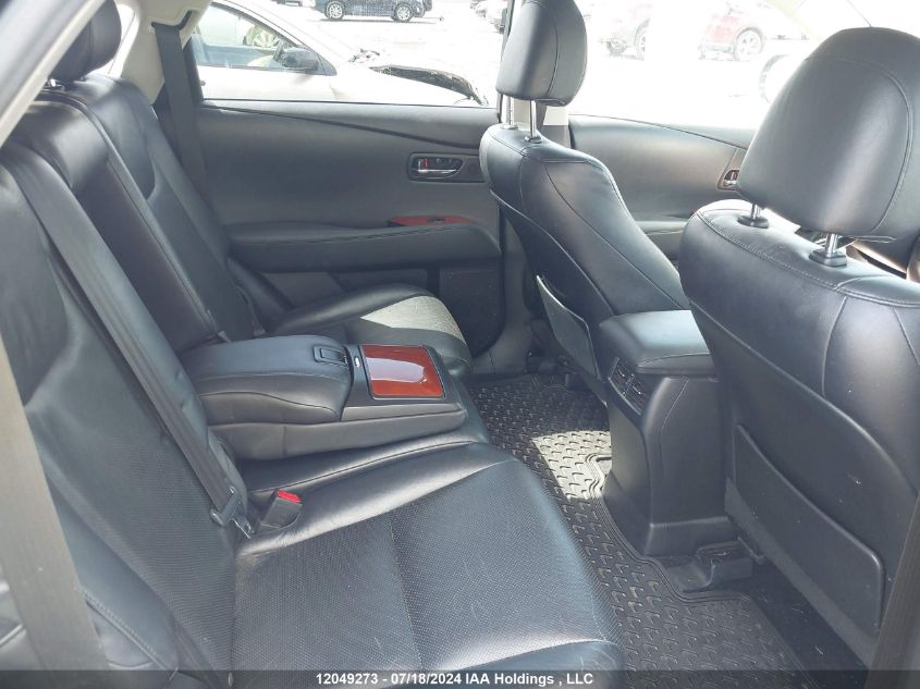 2012 Lexus Rx 450H VIN: JTJBC1BA7C2430495 Lot: 12049273