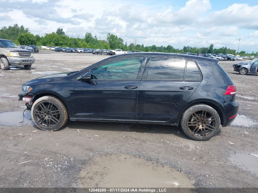 2018 Volkswagen Golf VIN: 3VWB17AU3JM252689 Lot: 12049280