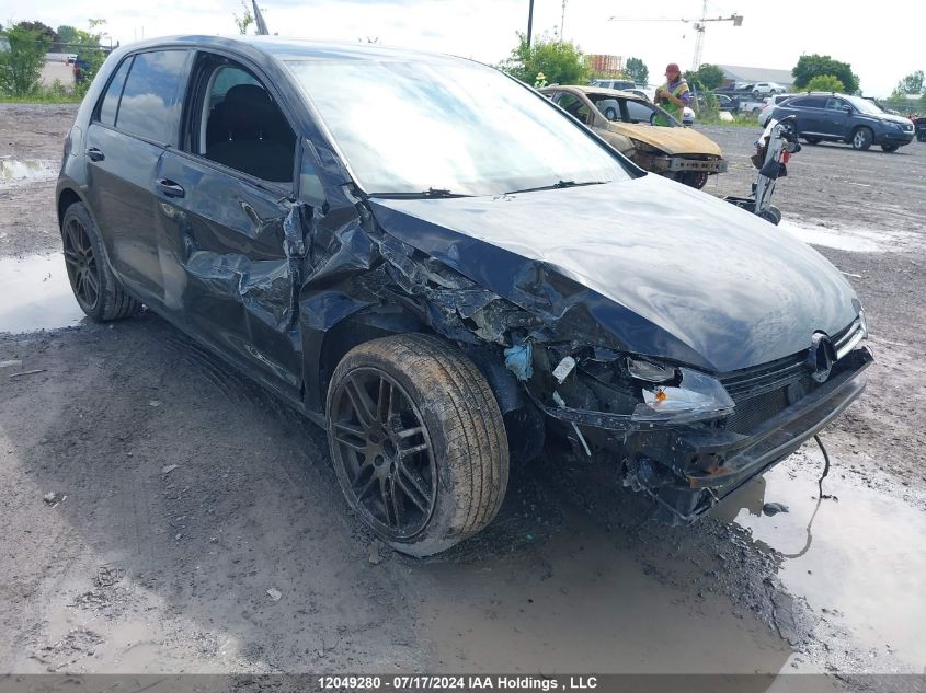 2018 Volkswagen Golf VIN: 3VWB17AU3JM252689 Lot: 12049280