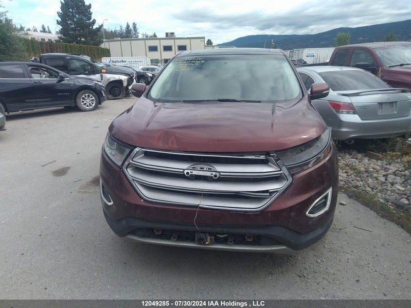 2015 Ford Edge Sel VIN: 2FMTK4J85FBB18504 Lot: 12049285