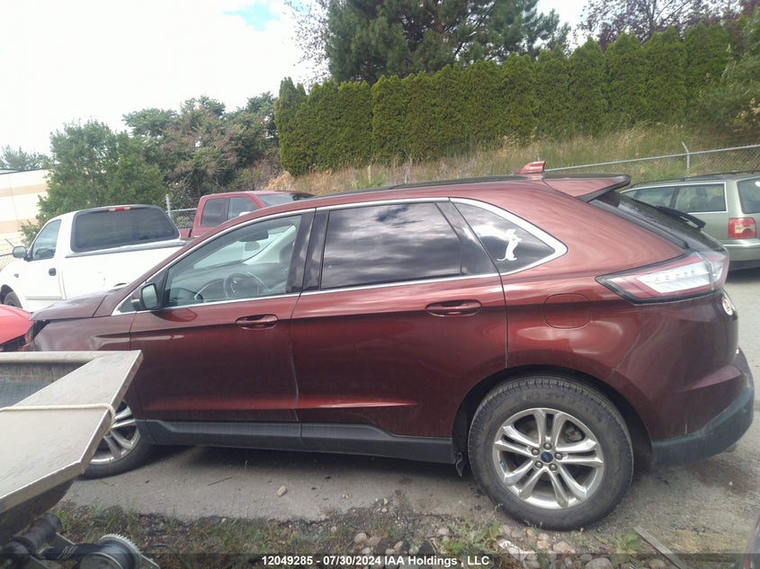 2015 Ford Edge Sel VIN: 2FMTK4J85FBB18504 Lot: 12049285