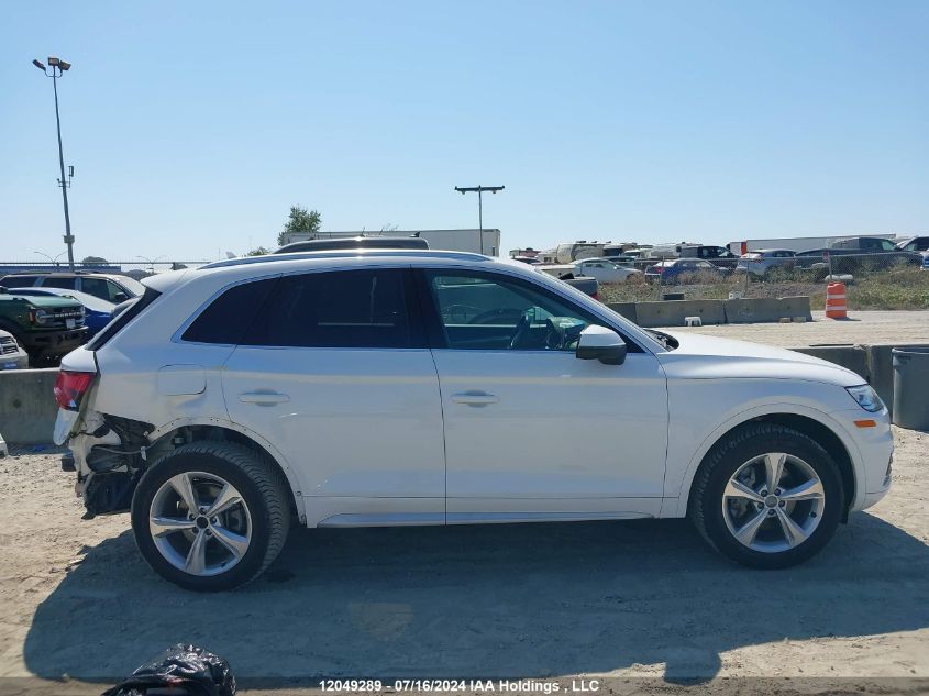 2019 Audi Q5 VIN: WA1BNAFY1K2078186 Lot: 12049289