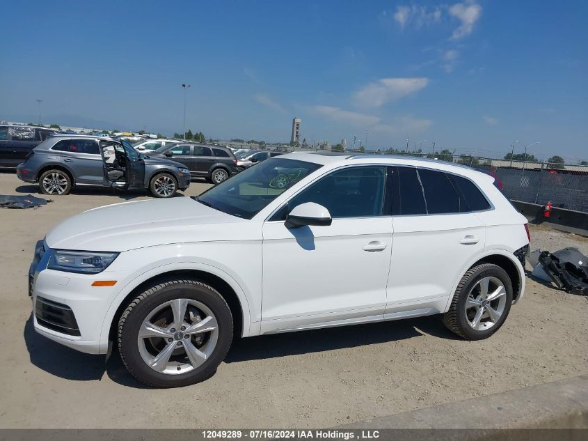 2019 Audi Q5 VIN: WA1BNAFY1K2078186 Lot: 12049289